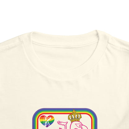 King of Rainbows Toddler Short Sleeve Tee