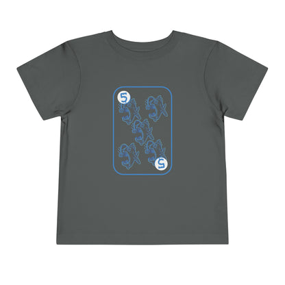 Five of Fishes Toddler Short Sleeve Tee