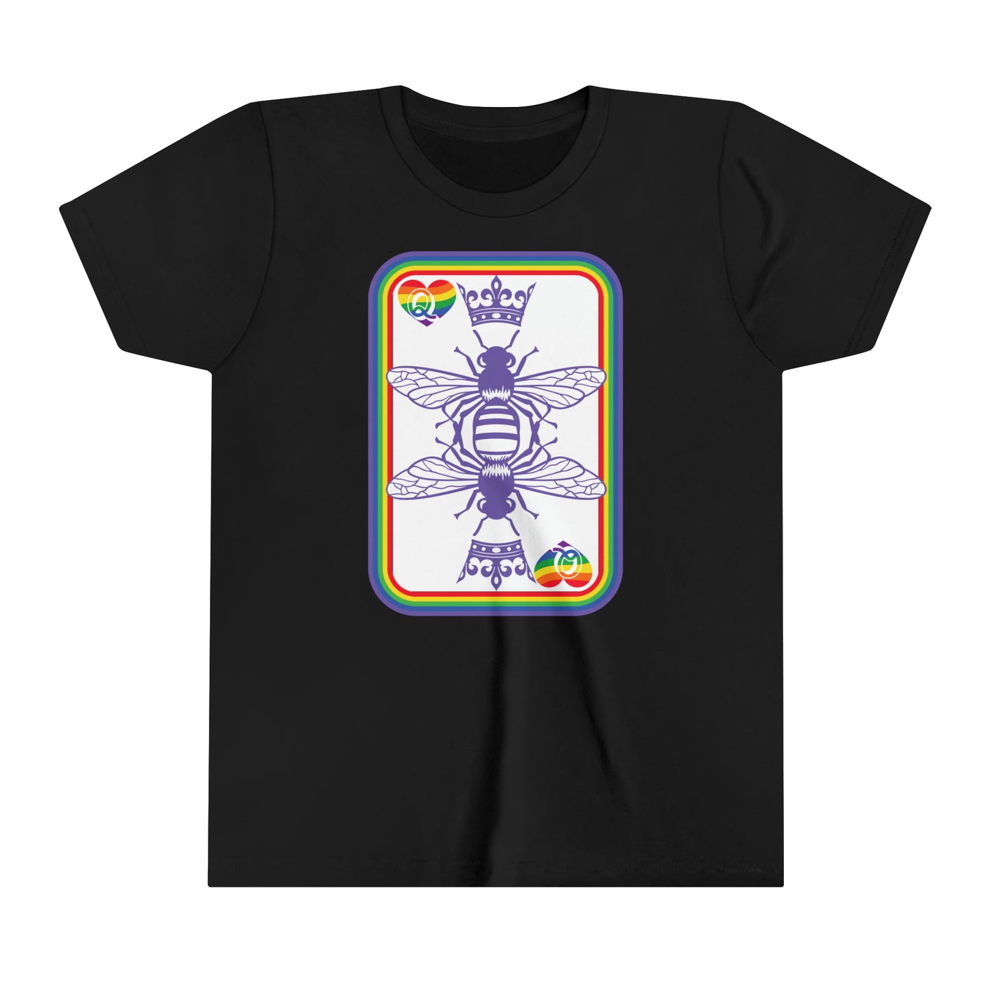 Queen of Rainbows Youth Short Sleeve Tee