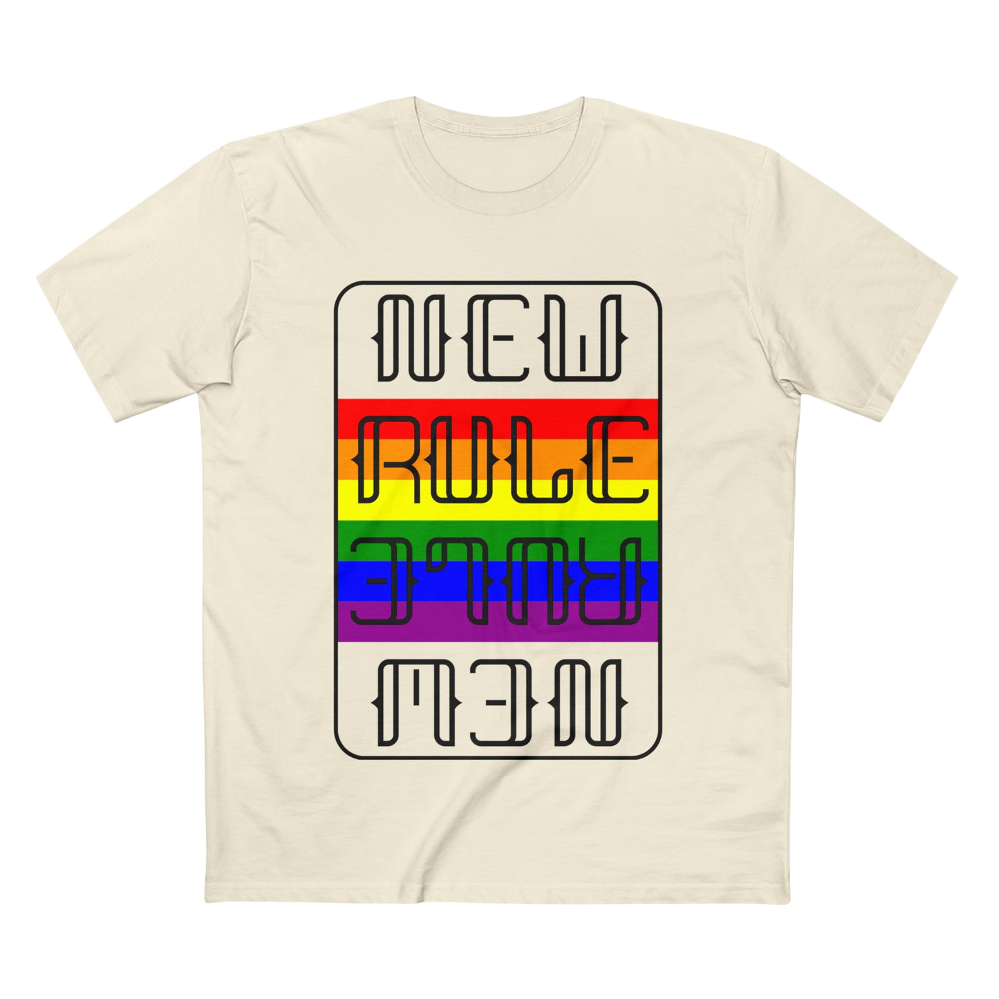 New Rule Rainbow Men's Staple Tee