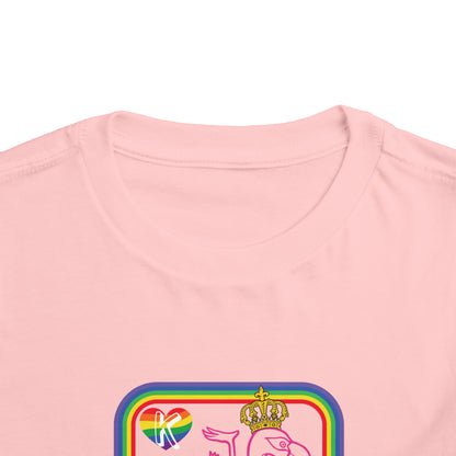 King of Rainbows Toddler Short Sleeve Tee