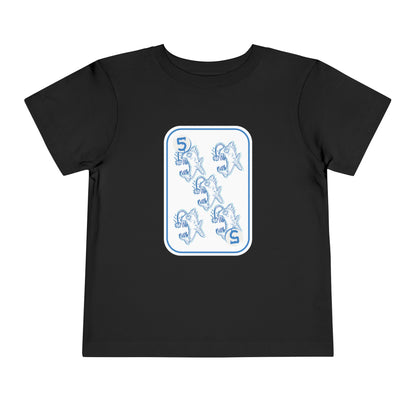 Five of Fishes Toddler Short Sleeve Tee