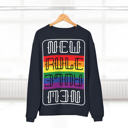 New Rule Rainbow Unisex Crew Neck Sweatshirt (EU)