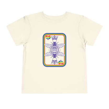 Queen of Rainbows Toddler Short Sleeve Tee