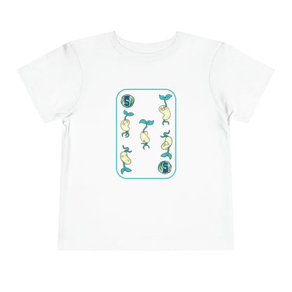 Five of Cabbages Toddler Short Sleeve Tee