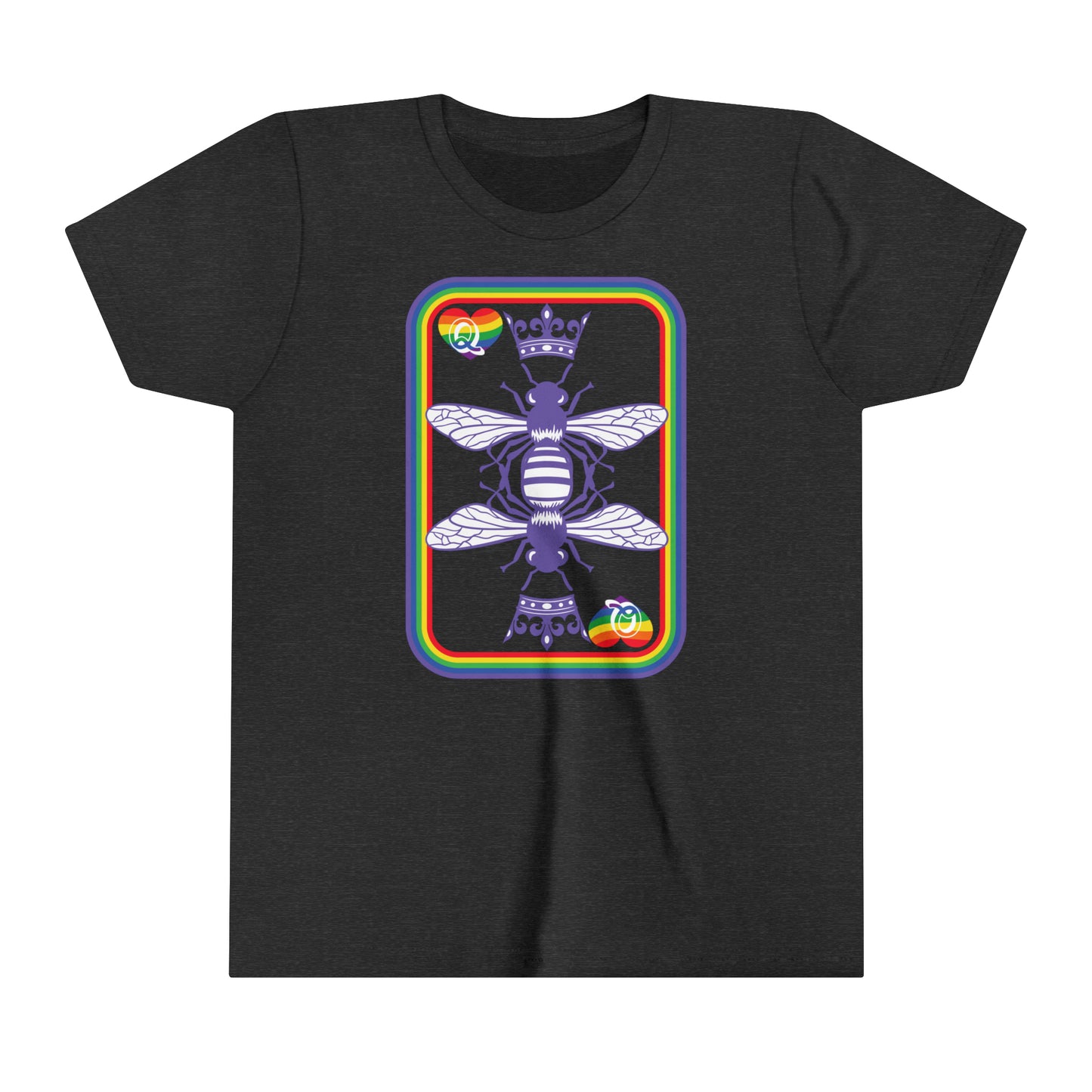 Queen of Rainbows Youth Short Sleeve Tee