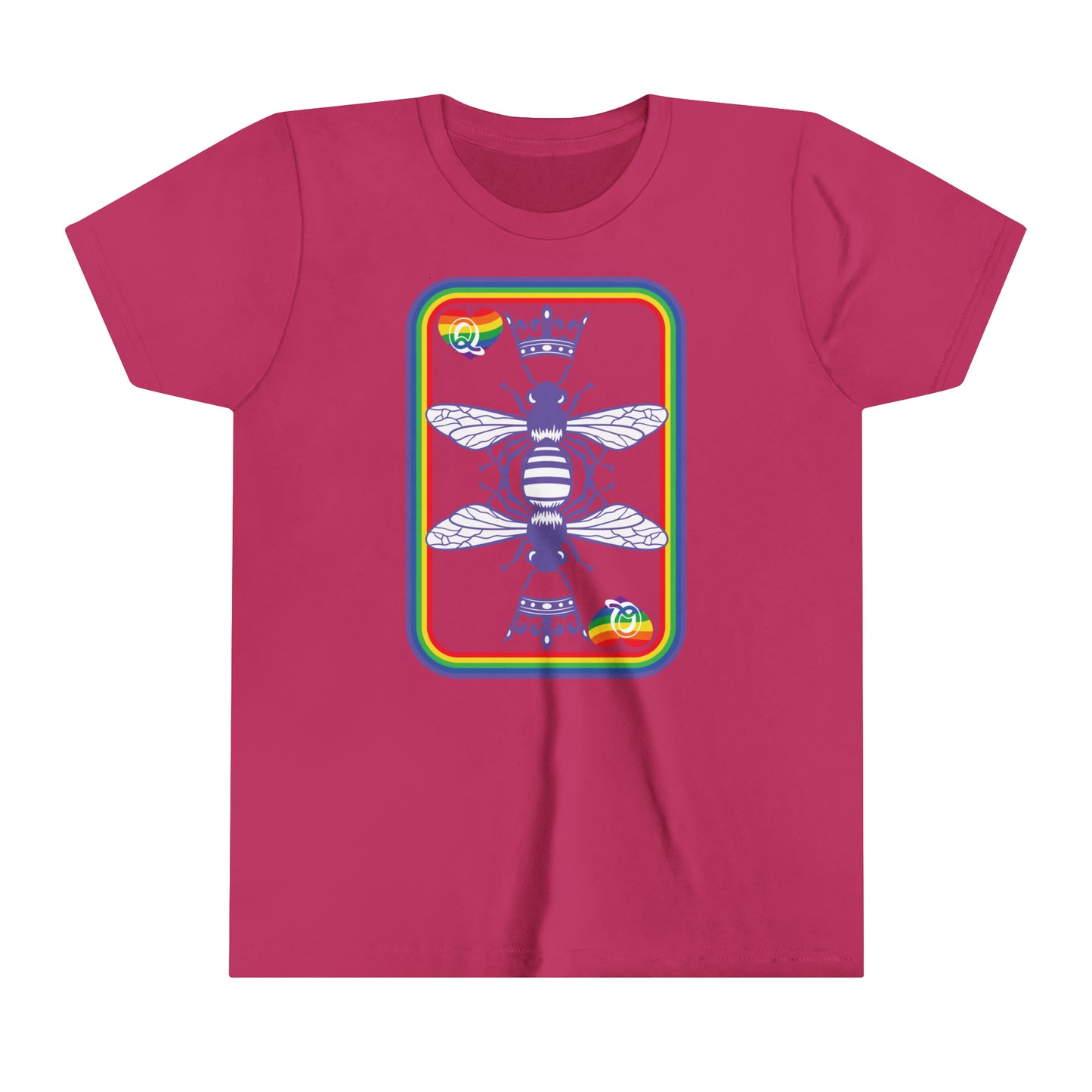 Queen of Rainbows Youth Short Sleeve Tee