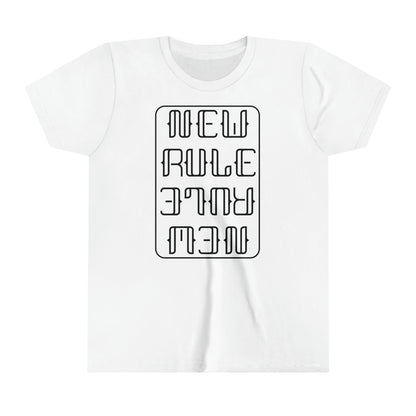 New Rule B&W Youth Short Sleeve Tee