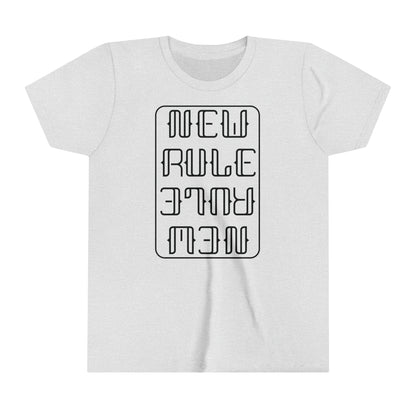 New Rule B&W Youth Short Sleeve Tee