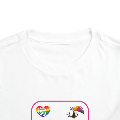 Five of Rainbows Toddler Short Sleeve Tee