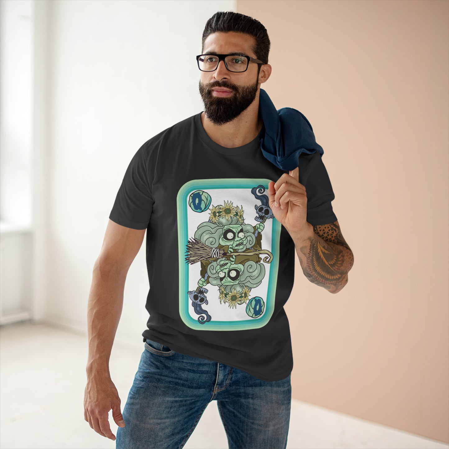 Queen of Cabbages Men's Staple Tee