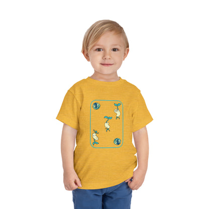 Three of Cabbages Toddler Short Sleeve Tee