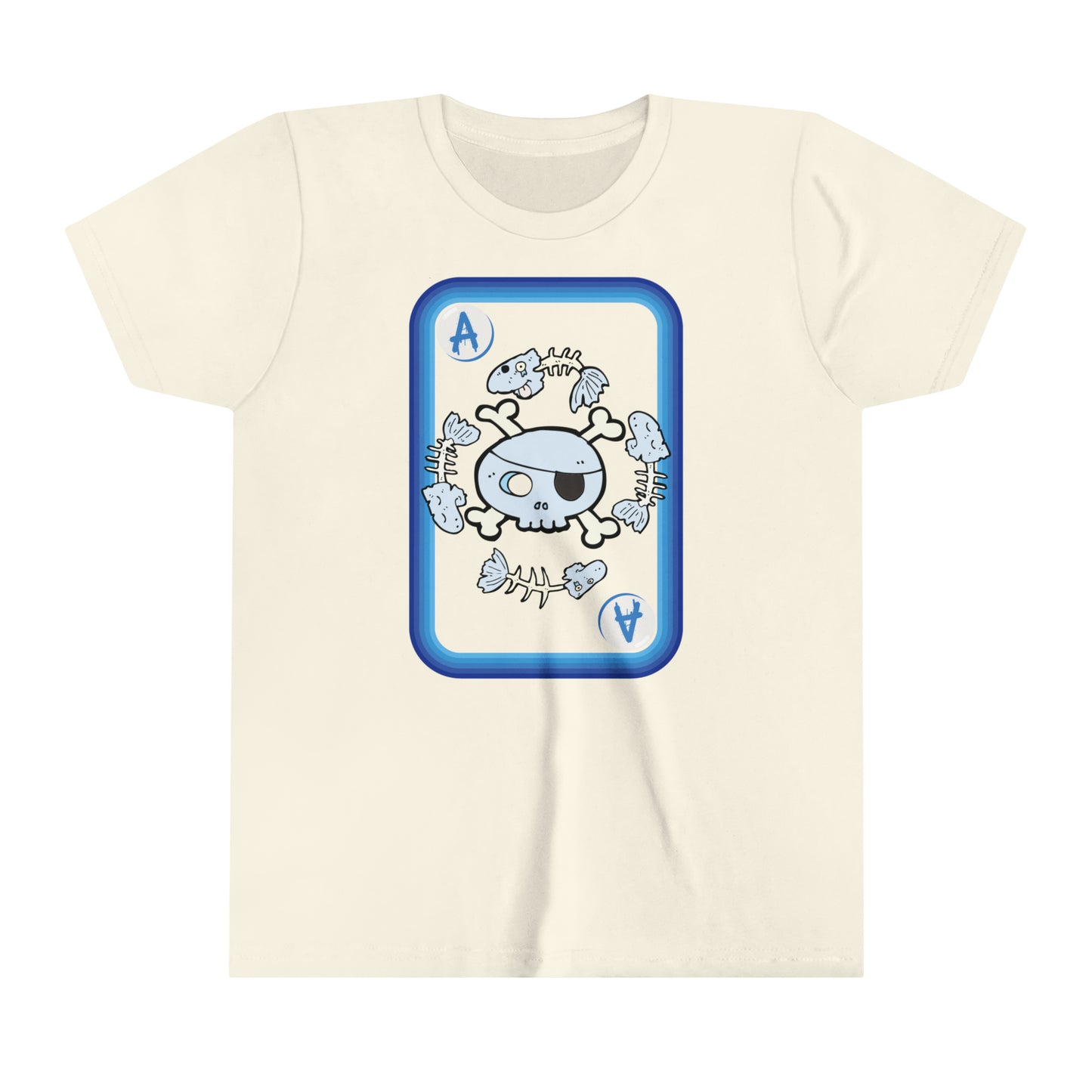 Ace of Fishes Youth Short Sleeve Tee