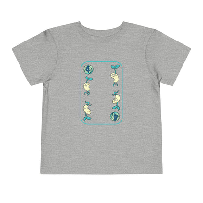 Four of Cabbages Toddler Short Sleeve Tee