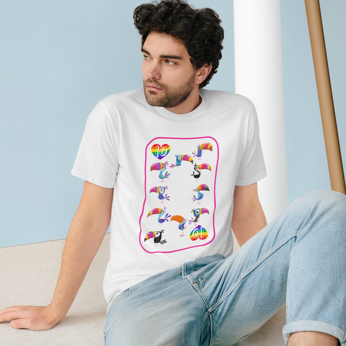 Ten of Rainbows Organic Unisex Staple T-Shirt