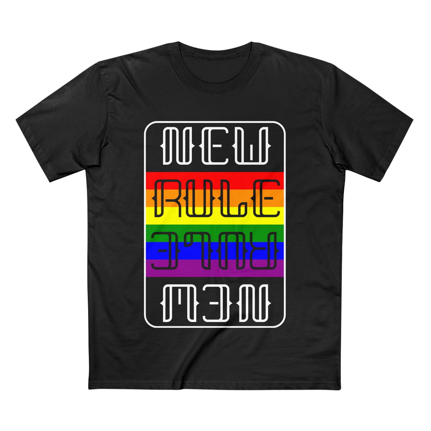 New Rule Rainbow Men's Staple Tee