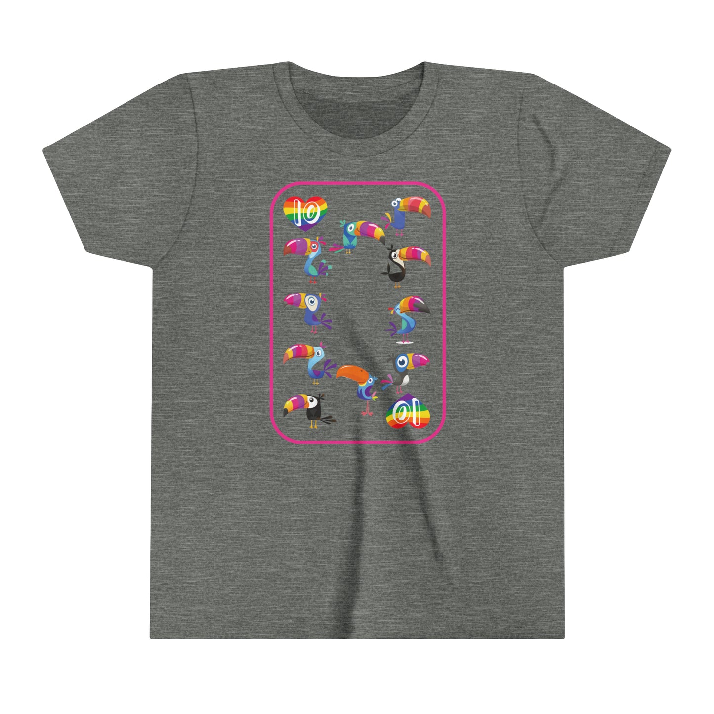 Ten of Rainbows Youth Short Sleeve Tee