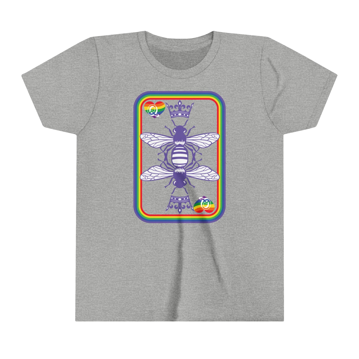 Queen of Rainbows Youth Short Sleeve Tee