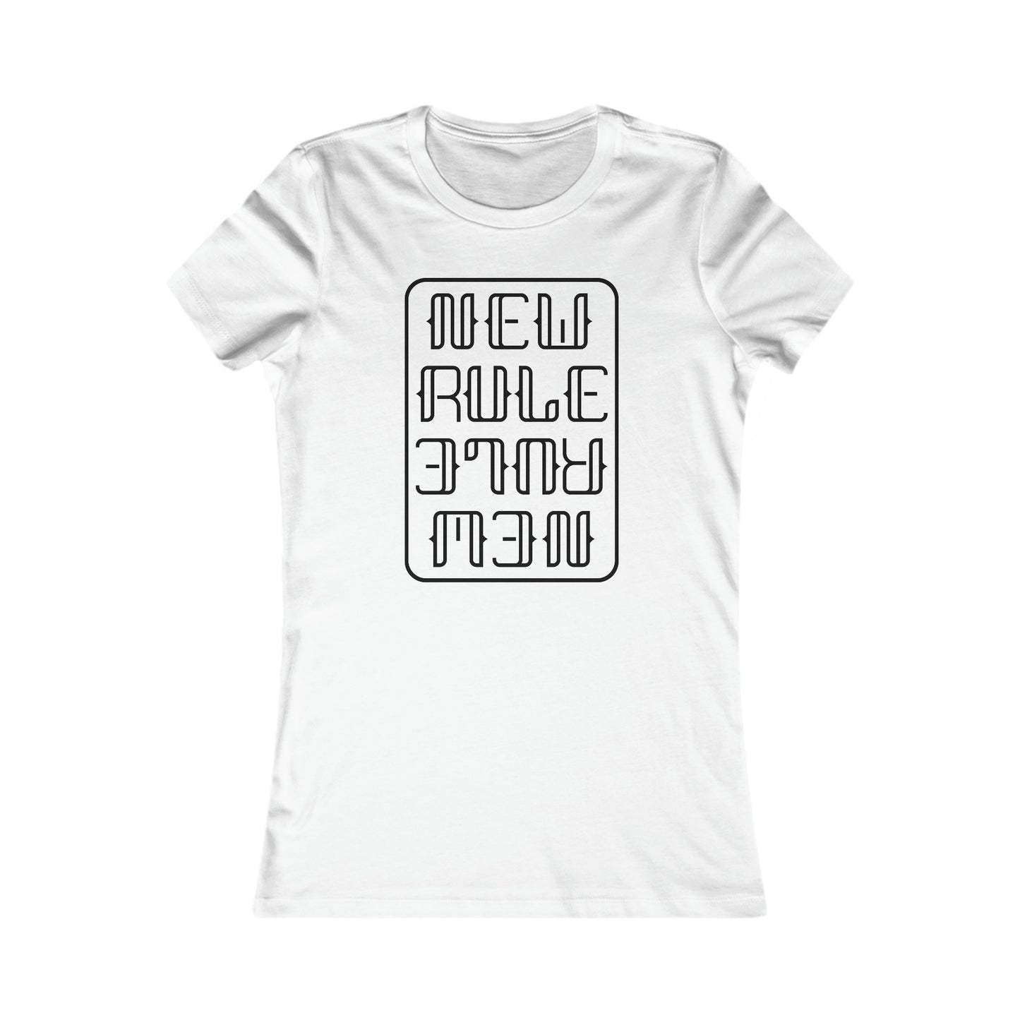 New Rule B&W Women's Favorite Tee