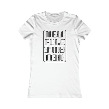 New Rule B&W Women's Favorite Tee