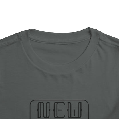 New Rule B&W Toddler Short Sleeve Tee