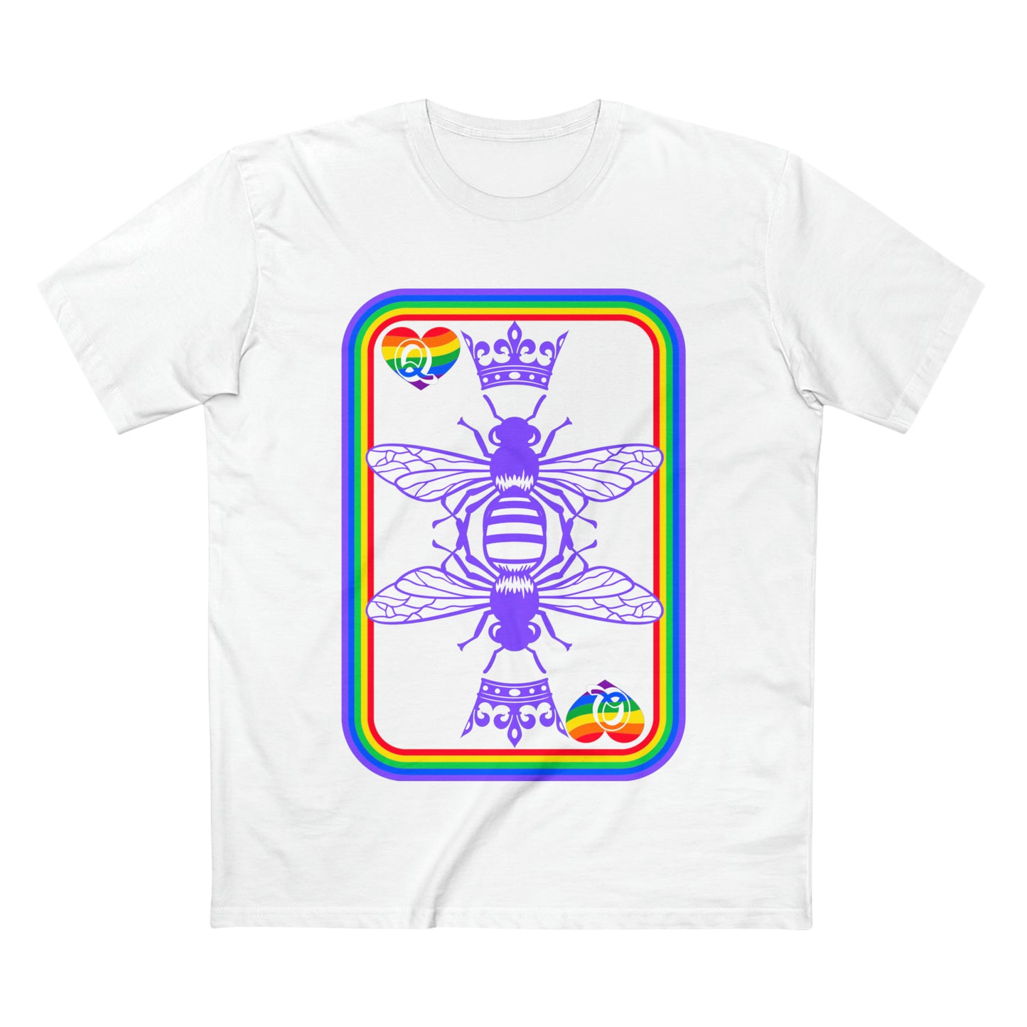 Queen of Rainbows Men's Staple Tee