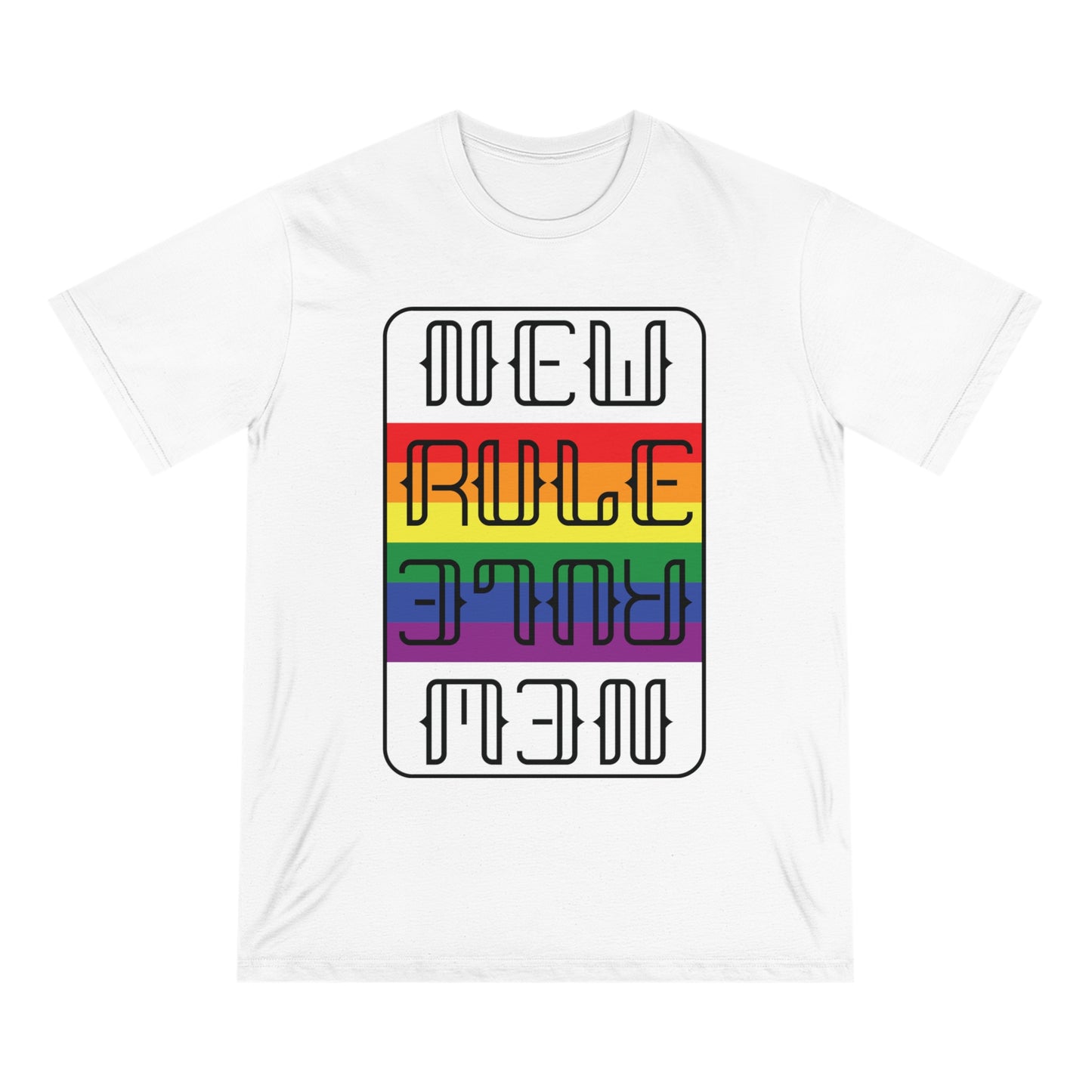 New Rule Rainbow Organic Unisex Staple T-Shirt