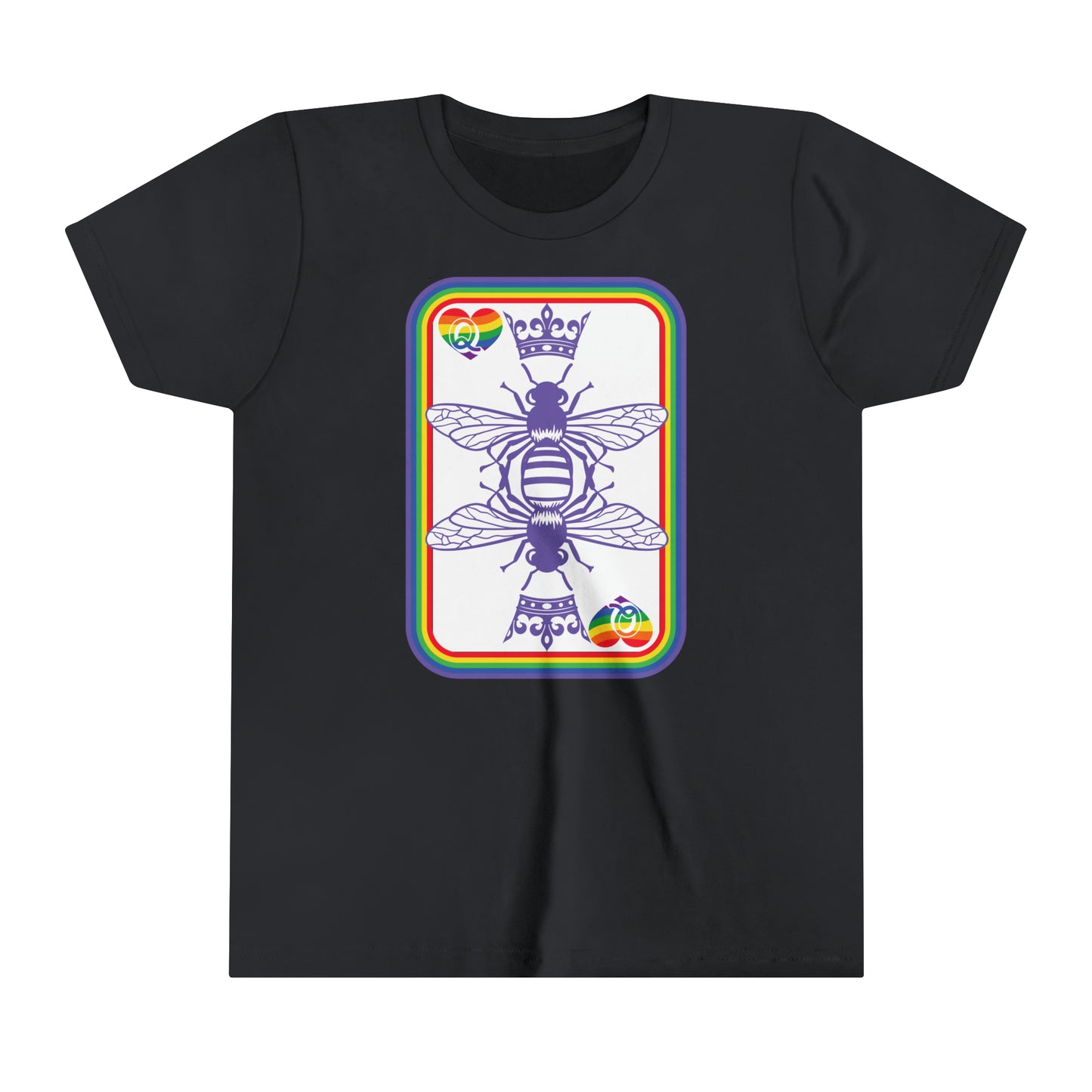 Queen of Rainbows Youth Short Sleeve Tee