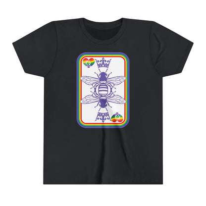 Queen of Rainbows Youth Short Sleeve Tee