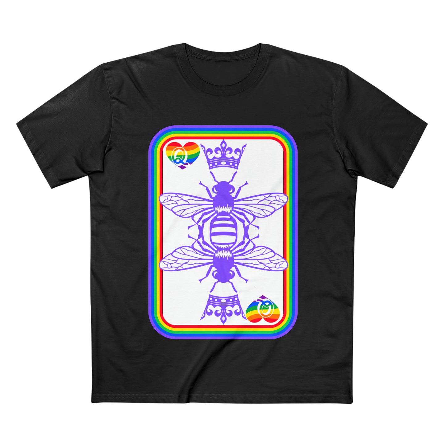 Queen of Rainbows Men's Staple Tee