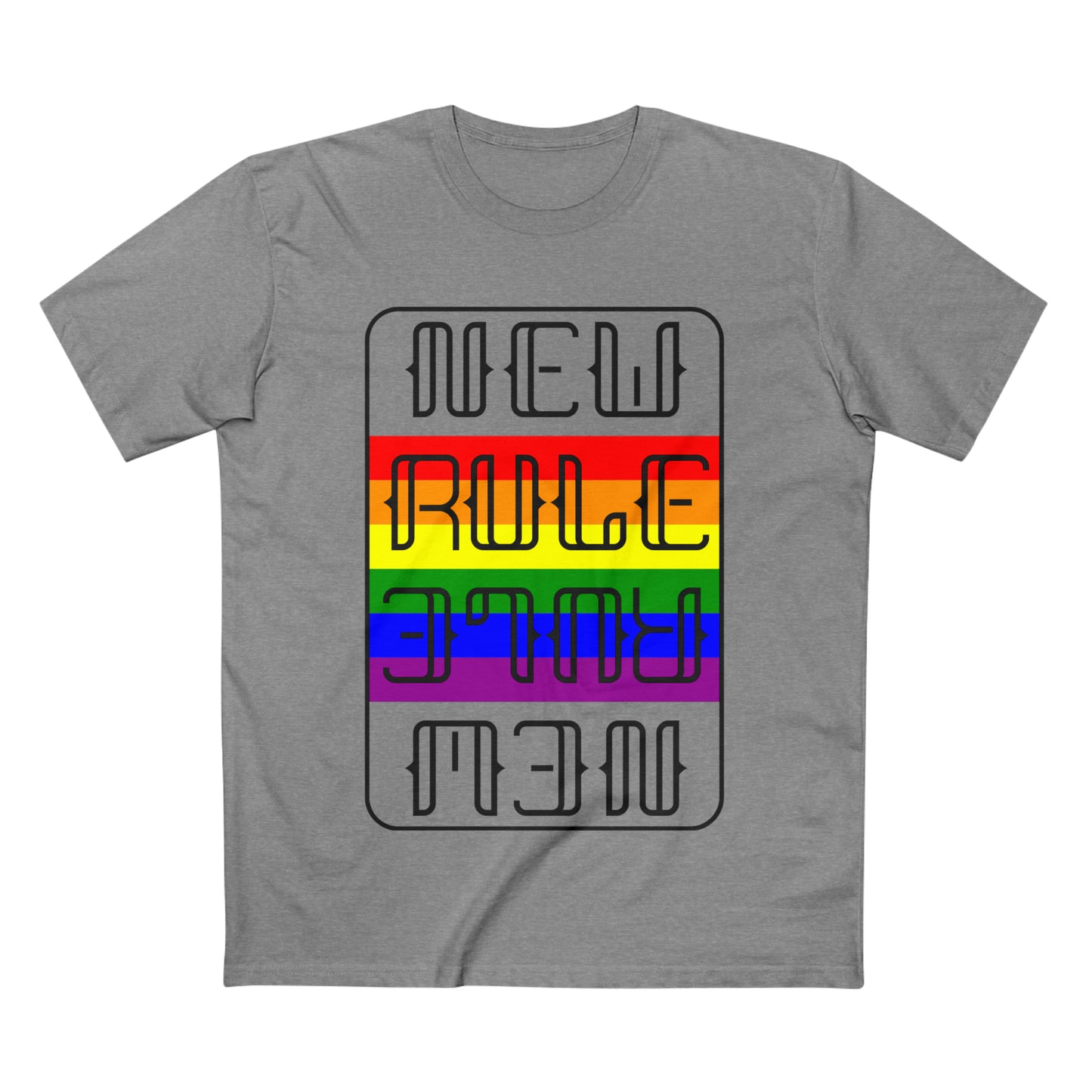 New Rule Rainbow Men's Staple Tee