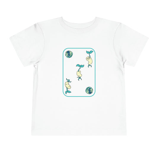 Three of Cabbages Toddler Short Sleeve Tee