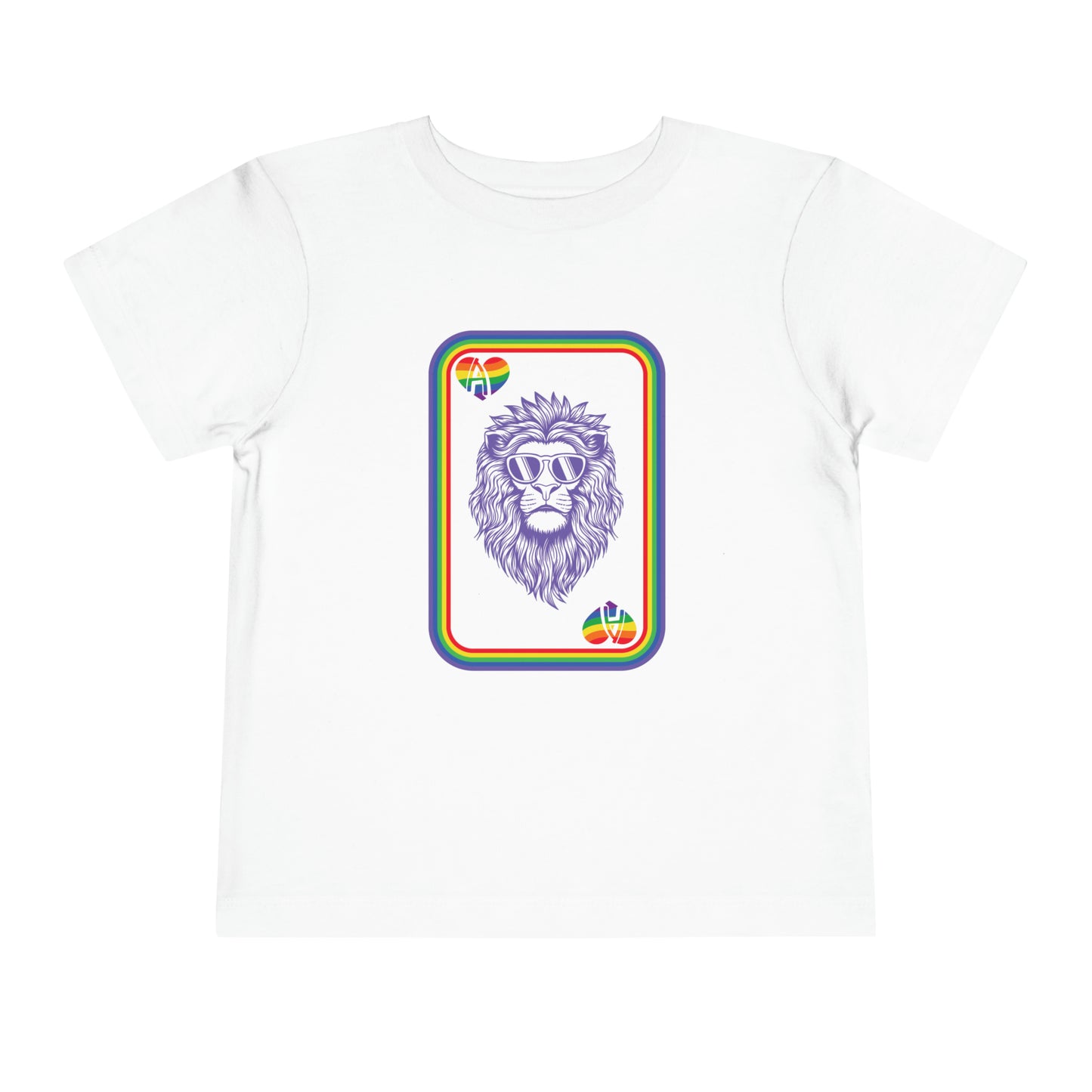 Ace of Rainbows Toddler Short Sleeve Tee