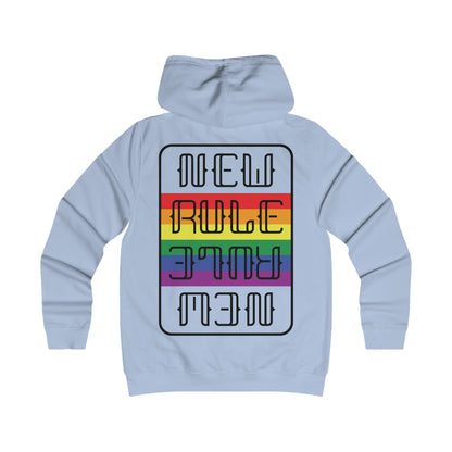 New Rule Rainbow Girlie College Hoodie