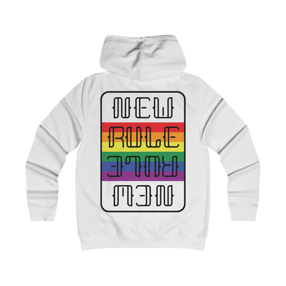 New Rule Rainbow Girlie College Hoodie