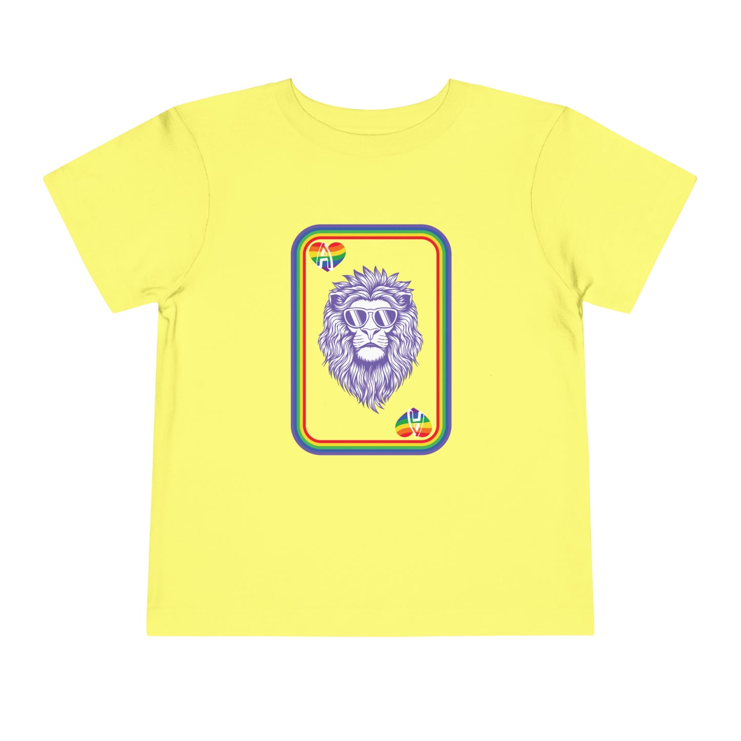 Ace of Rainbows Toddler Short Sleeve Tee