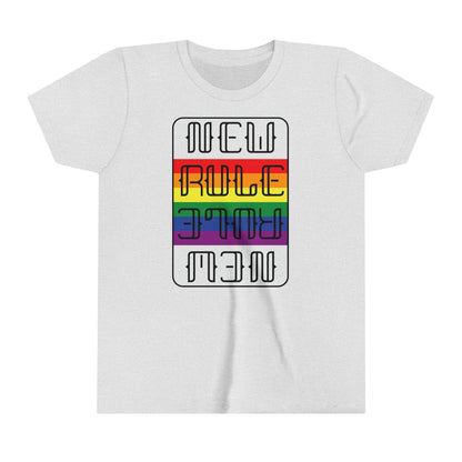 New Rule Rainbow Youth Short Sleeve Tee