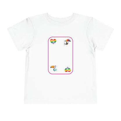 Two of Rainbows Toddler Short Sleeve Tee