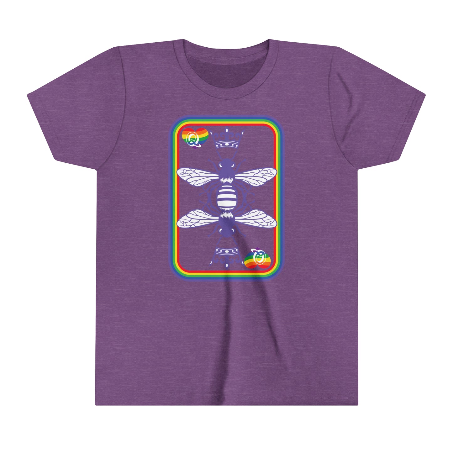 Queen of Rainbows Youth Short Sleeve Tee