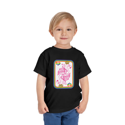 Queen of Rainbows Toddler Short Sleeve Tee