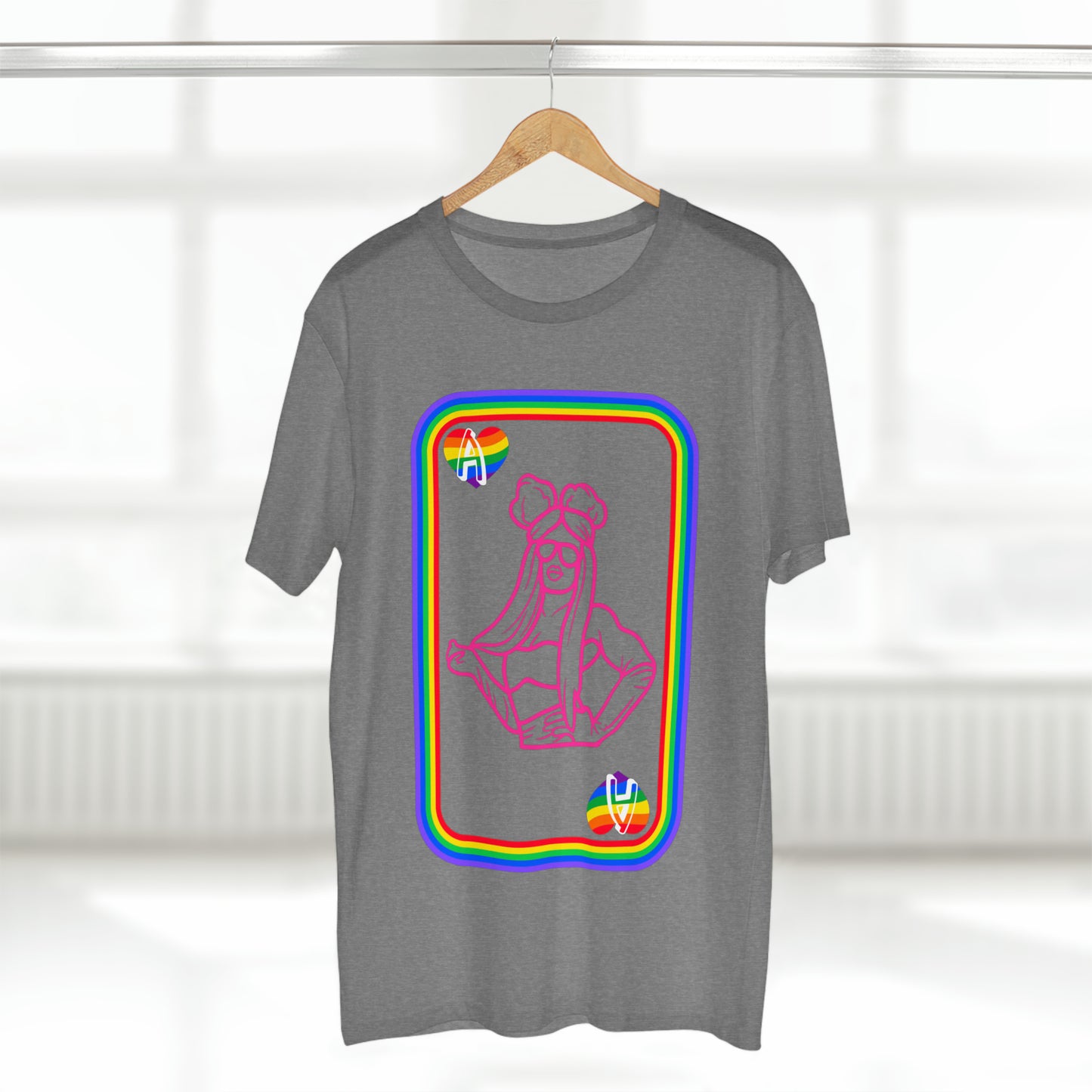 Ace of Rainbows M Men's Staple Tee