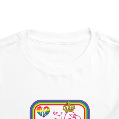 King of Rainbows Toddler Short Sleeve Tee