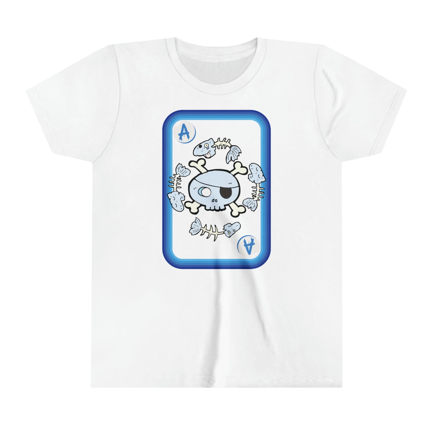 Ace of Fishes Youth Short Sleeve Tee