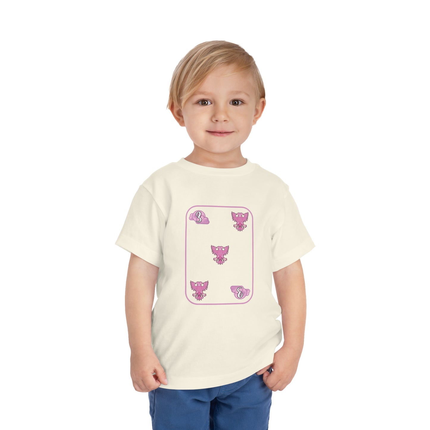 Three of Magic Toddler Short Sleeve Tee