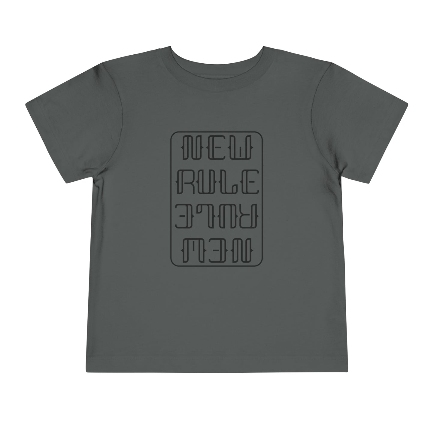 New Rule B&W Toddler Short Sleeve Tee