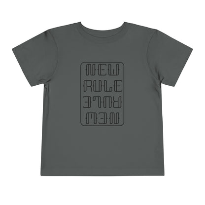 New Rule B&W Toddler Short Sleeve Tee