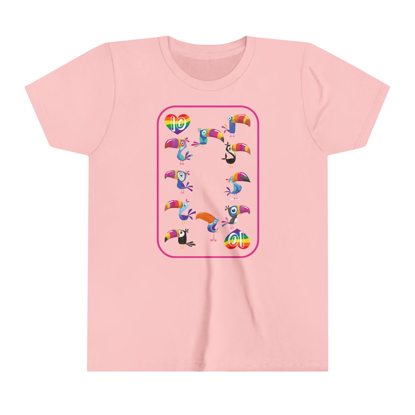 Ten of Rainbows Youth Short Sleeve Tee