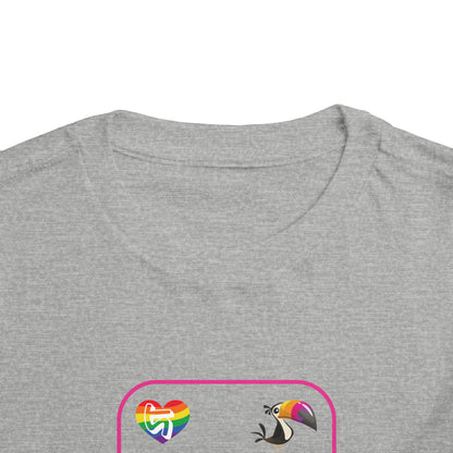 Five of Rainbows Toddler Short Sleeve Tee