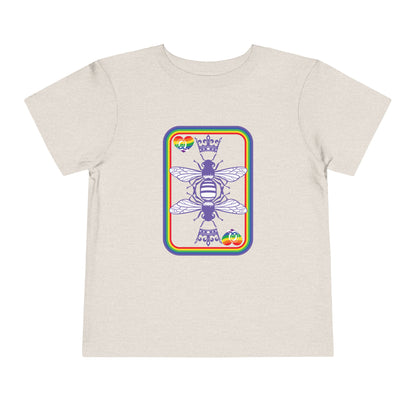 Queen of Rainbows Toddler Short Sleeve Tee