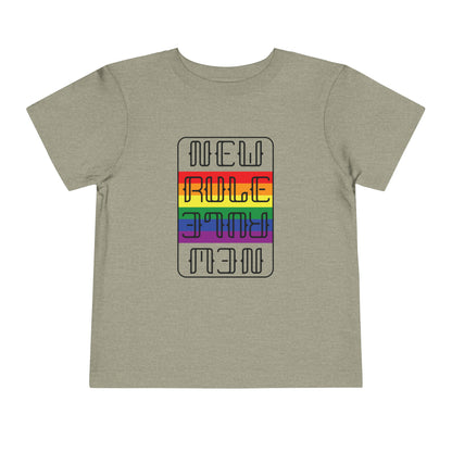New Rule Rainbow Toddler Short Sleeve Tee